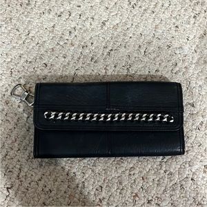 B. Makowsky Leather Clutch